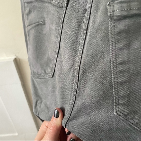 James Jeans Twiggy Ultra Flex Legging Jeans Gray Stonehenge Combat Size 28 - Picture 10 of 11